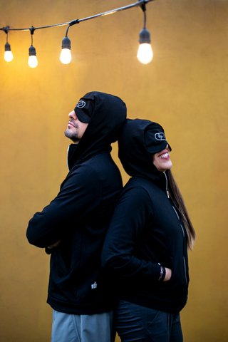 Sudadera ALANXELMUNDO Negra