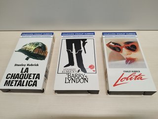 Colección VHS Stanley Kubrick