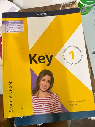 Key Bachillerato 2e 1 Student Book (Spain)