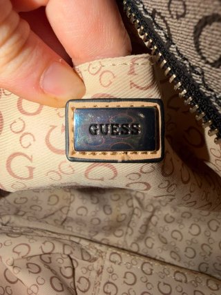 Mochila Guess Beige