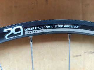 Rueda trasera 29 Tubeless
