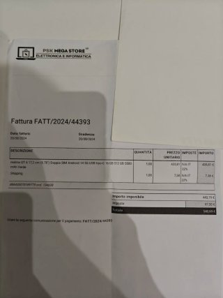 Realme GT 6 16/512GB Razor Green+caricatore+GPaySt