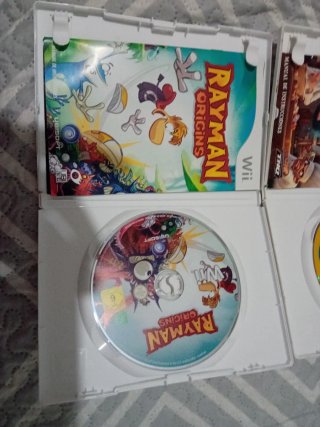 2 Juegos Wii: Ratatouille y Rayman Origins