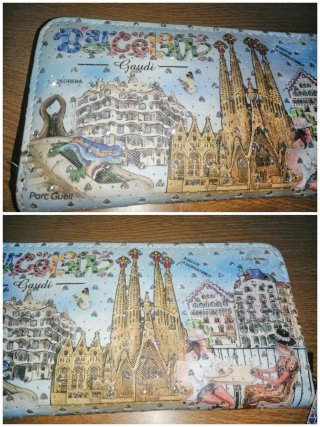 Monedero Barcelona Gaudí Nuevo