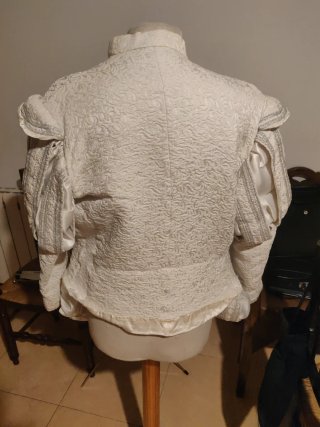 Traje Siglo de Oro Hombre Blanco/Dorado Talla Únic