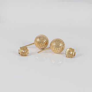 Pendientes Tous en plata vermeil bola Beach Disco