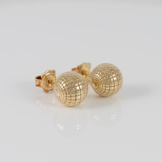 Pendientes Tous en plata vermeil bola Beach Disco