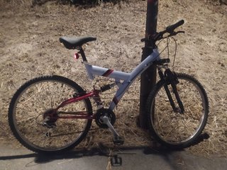 Bicicleta Montaña. Doble Suspensión 26 Talla M