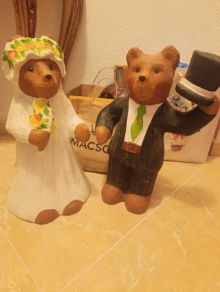 Figuras de Osos Novios