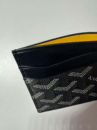 Tarjetero Goyard Negro