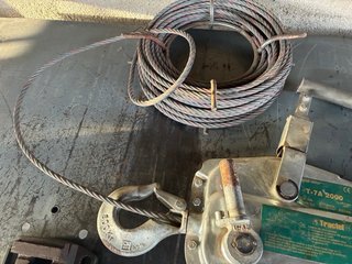 Polipasto T7 Tractel con cable