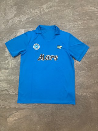 Camiseta Nápoles Maradona Azul
