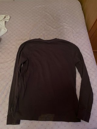 Jersey Tiffosi manga larga marrón talla M