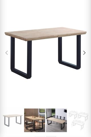 Tavolo da pranzo in rovere estensibile fino a 220 cm
