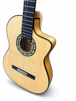Guitarra Flamenca Martínez MF5 Ciprés Amplificada