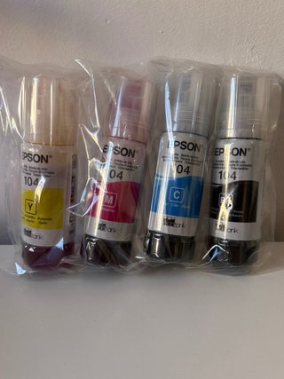 Inchiostri originali EPSON 104 (Y, M, C, K)