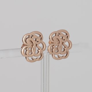 Pendientes Tous de plata con baño de oro rosa 18k