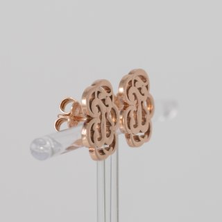 Pendientes Tous de plata con baño de oro rosa 18k