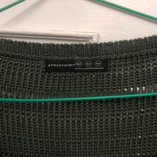 Jersey verde oliva tejido