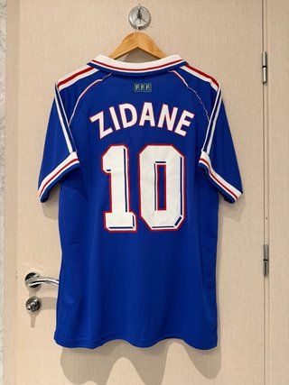 Camiseta Retro Francia 98 Zidane 10 Talla XL