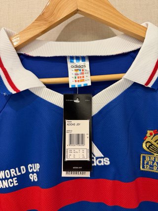 Camiseta Retro Francia 98 Zidane 10 Talla XL