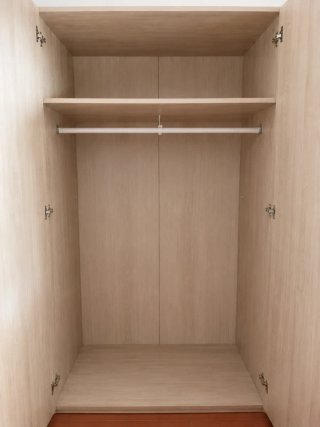 Armario ropero madera beige/marrón