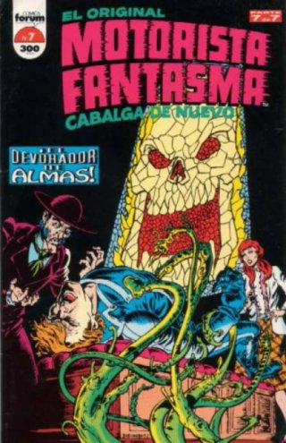 Comic EL MOTORISTA FANTASMA CABALGA DE NUEVO.