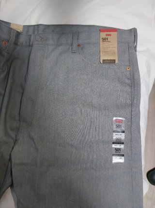 Pantalón Levi's 501 Gris Talla W44 L32