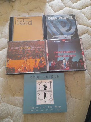 Collezione Cd Deep Purple pari al nuovo