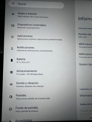 Tablet 14 Android 15 36GB RAM 256GB 1247B0