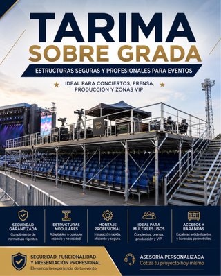 Tarima Profesional para Eventos