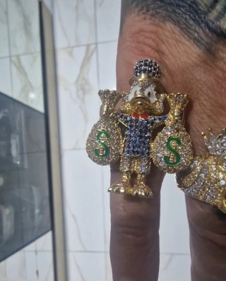 Anillo Sello Oro 18kt Tío Gilito