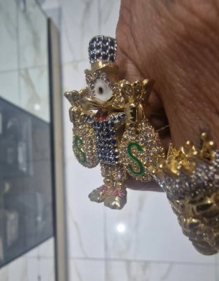 Anillo Sello Oro 18kt Tío Gilito