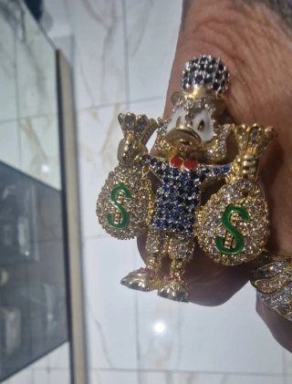Anillo Sello Oro 18kt Tío Gilito