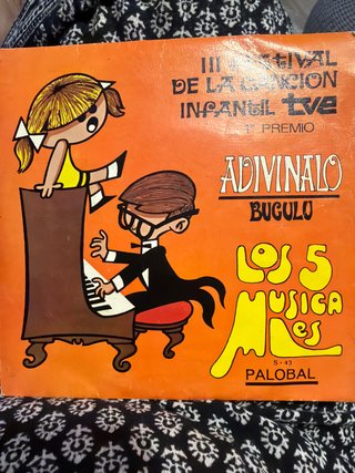 Vinilo Los 5 Musicales Adivínalo / Bugulú