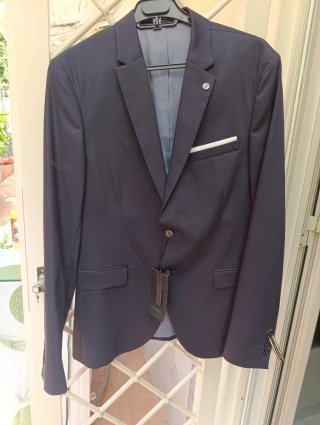 Giacca Zara blu taglia 48. Nuova con cartellino.