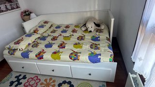 Cama nido Ikea con 2 colchones