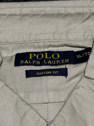 Camisa Polo Ralph Lauren XL Verde Claro