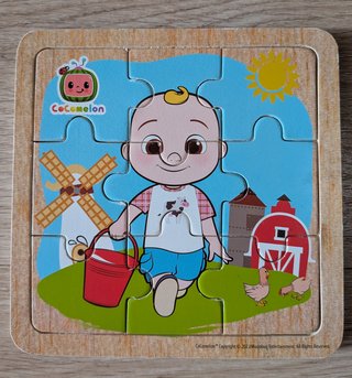 Puzzle madera Cocomelon granja