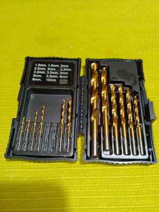 Juego brocas para metal