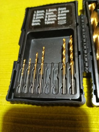 Juego brocas para metal