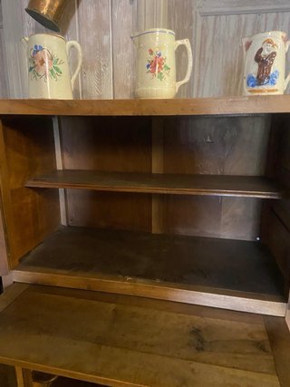 Mueble Alacena Antiguo Madera Tallada