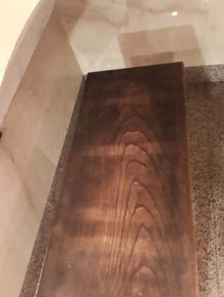 Mesa antigua madera y  de nogal escucho ofertas