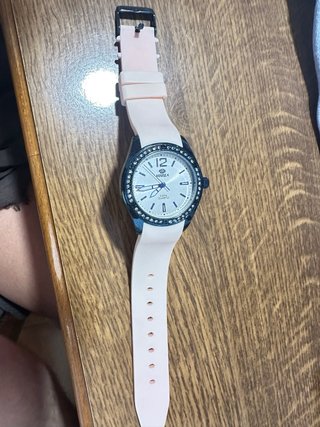 Reloj Marea Rosa y Plateado