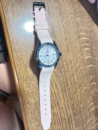 Reloj Marea Rosa y Plateado