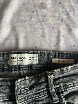 2 Pull&Bear Pantalones Cortos Rotos Azules