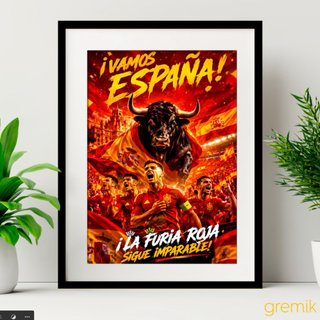 Cuadro Selección España Fútbol