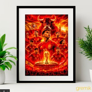 Cuadro Selección España Fútbol