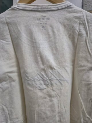 Camiseta Hollister Blanca