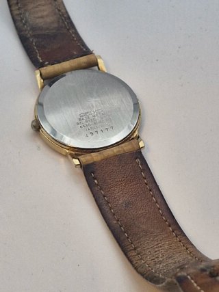 Orologio Seiko Quartz Placcato Oro